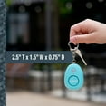 thumbnail image 2 of SABRE 2-in-1 Personal Alarm and Motion Sensor Keychain, 120 dB Siren, Turquoise, 2 of 8
