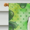 thumbnail image 3 of Carolines Treasures CK1787CHF Shamrocks Siberian Husky Flag Canvas House Size  Large multicolor, 3 of 4