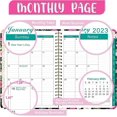thumbnail image 3 of Diary 2023 A5 ,Weekly&Monthly Planner ,2023 Diary A5 Week to View with Monthly Tabs , from Jan 2023 to Dec 2023 Hardcover, Inner Pocket,100GSM (A03 Bl, 3 of 5