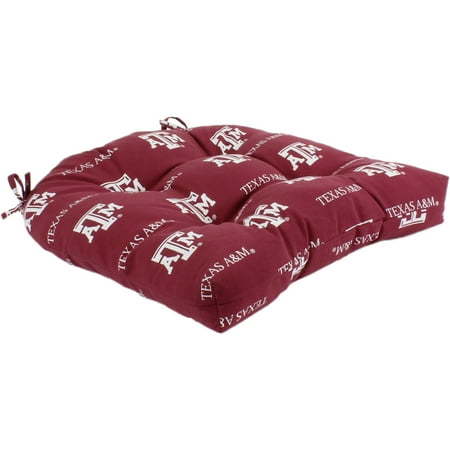 College Seat Cushion (College Covers Texas A&M Aggies Indoor / Outdoor Seat Cushion Patio D Cushion 20