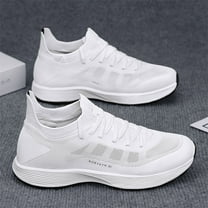 CPNG Men Tennis Shoes Fashion Sport Mesh Tennis Athletic Gym Workout Cross Training Slip on Sneakers Walking Comfort Running Lightweight Gym Workout Shoes