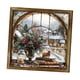 thumbnail image 5 of fotos navideño madera 20 x 20 cm, lujoso fotos para pared, ideal para hotel, vacaciones, sala estar, galería y apartamento., 5 of 9
