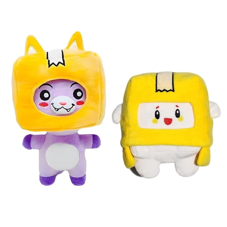 Foxy and Boxy Plushies Toys - Merch Plush Soft Stuffed Plush Toys for Kids and Fans