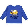 thumbnail image 3 of Inktastic My Mawmaw Loves Me Grandson Truck Boys Long Sleeve Toddler T-Shirt, 3 of 5