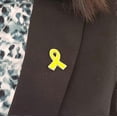 thumbnail image 3 of Bring Them Home Pin Yellow Ribbon Pin Hostages Israel for Women Men Israel Pin, 3 of 5