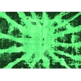 thumbnail image 1 of Ahgly Company Indoor Rectangle Abstract Green Modern Area Rugs, 7' x 10', 1 of 4