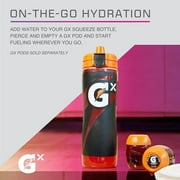 Gatorade GX Refillable Water Bottle, Marble Black, 30oz
