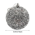 thumbnail image 3 of 6 Inch Large Christmas Ball Ornaments ,Sparkly Shatterproof Christmas Tree Ornaments Shiny Christmas Hanging Balls for Holiday Xmas Tree Home Decorations,1Pc, 3 of 9