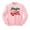 Pink, variant on Jingle Bell Rockin' Sweatshirt Unisex Large White