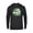 Black, variant on Disney and Pixar’s Monsters, Inc. Mike Wazowski Famous - Pullover Hoodie for Adults - Customized-Black