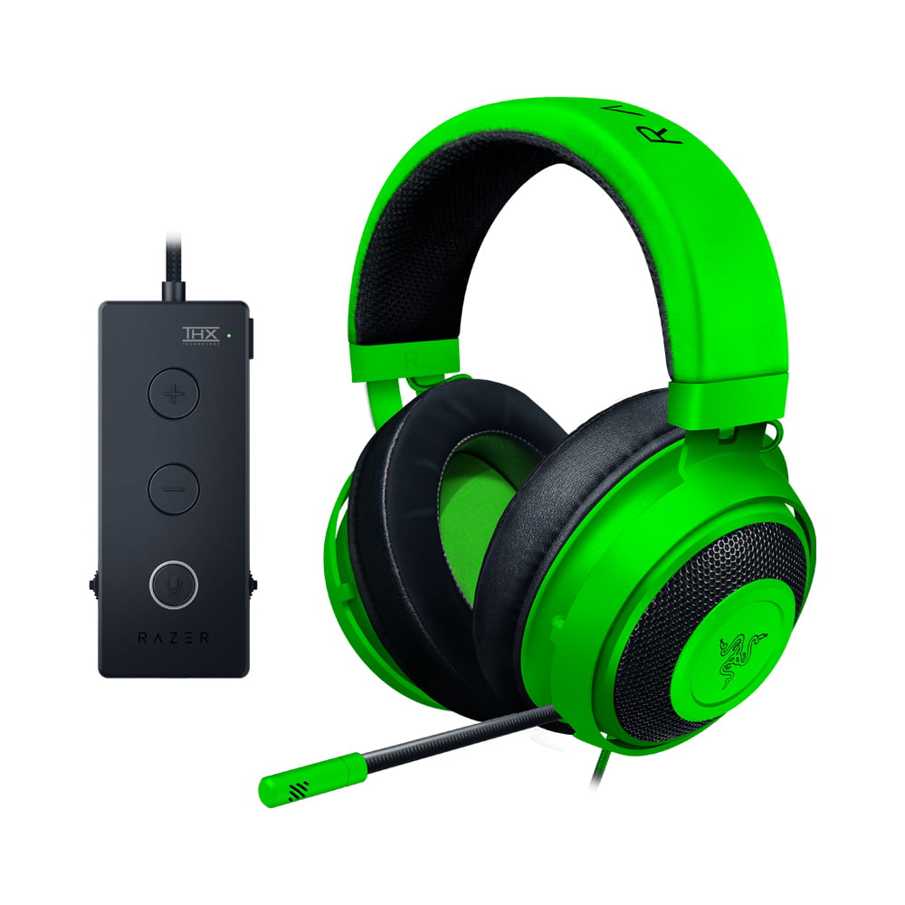 Razer Kraken Tournament Edition Thx 7 1 Surround Sound Gaming Headset Retractable Noise Cancelling Mic Usb Dac For Pc Ps4 Ps5 Nintendo Switch Xbox One Xbox Series X S Mobile