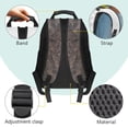 thumbnail image 4 of Aplkyhs School Backpack for Students American Flag Excavator 6-18 Large Capacity Ergonomic Padded Shoulder Straps Water Resistant Bookbag for Elementary Middle High School Boys Girls, 4 of 7