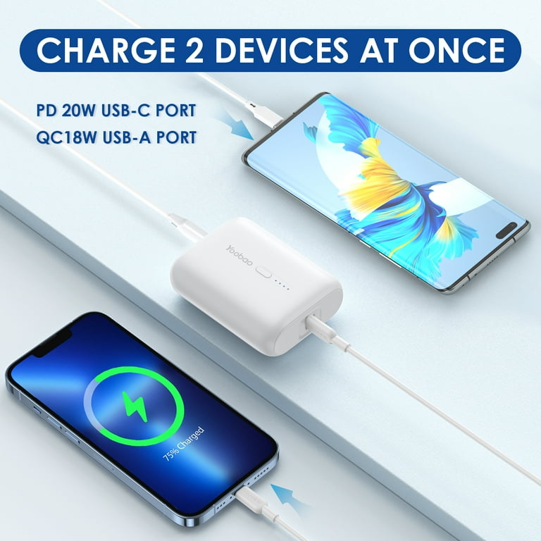 Super External Battery Power Bank Fast Charge iPhone USB Portable Charger  Phone