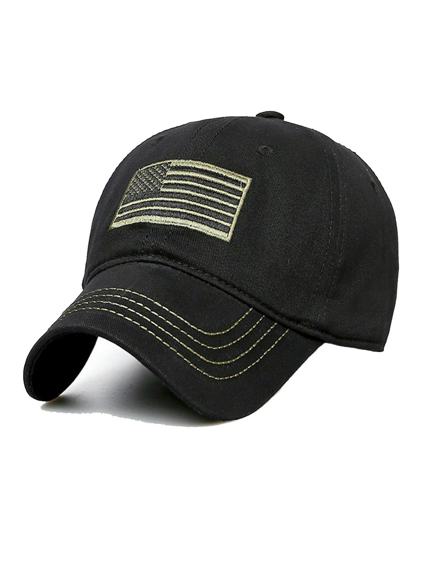 MERSARIPHY Unisex Tactical Army Cotton Military Hat Flag Mesh Baseball Cap - image 1 of 5