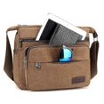 thumbnail image 2 of High Quality New Fashion Mens Canvas Bag Shoulder Bag, 2 of 5