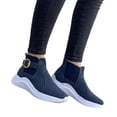 thumbnail image 4 of Zapatos occidentales para mujer, botines informales con correa de hebilla para mujer, zapatos puntiagudos Retro sin cordones Wmkox8yii  FOPL1458, 4 of 4