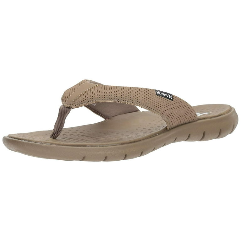 Hurley Men s Flex 2.0 Flip Flop Khaki Size 7.0