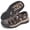 Coffee/Beige, variant on Men’s Closed Toe Sport Sandals, Lightweight Outdoor Hiking Beach Shoes