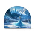 thumbnail image 6 of Qxltty Ice Princess Dancing on The Ice Pattern Acrylic Napkin Holder Set of 2 Transparent Dining Table Kitchen Cafeteria Home Decor 4.1x4.9x1.97in, 6 of 9