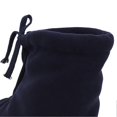 thumbnail image 4 of Chaussette moulée pour hommes et femmes, couvre-orteils, douce, épaisse, blanche, en peluche, réglable, chauffe-pieds, bleu foncé, taille XL, 4 of 4