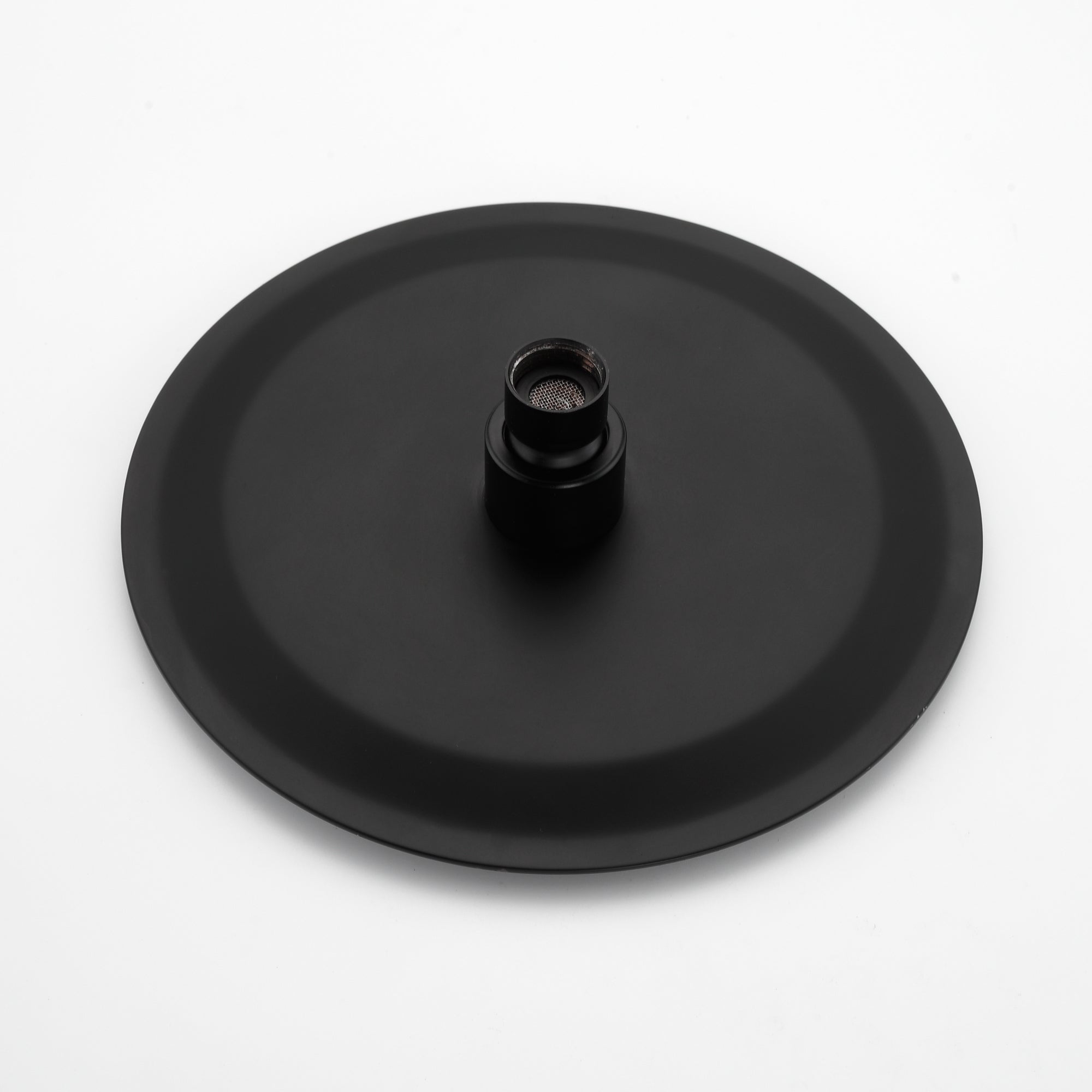 Sumerain Matte Black Rain Shower System Set with Waterfall Tub Spout