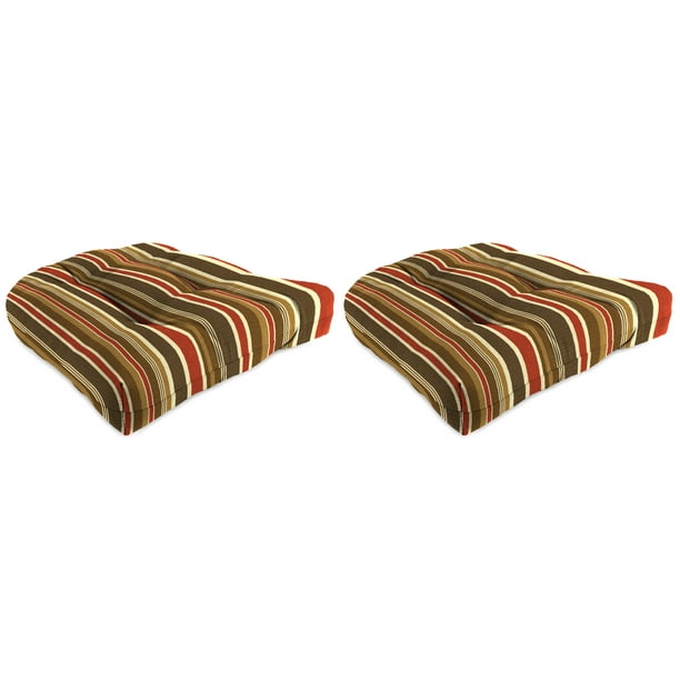 Sunbrella 18" x 18" x 4" Outdoor Wicker Chair Cushions - Walmart.com