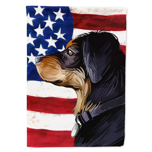 Carolines Treasures CK6744GF Transylvanian Hound American Garden Size outdoor-flags, Multicolor