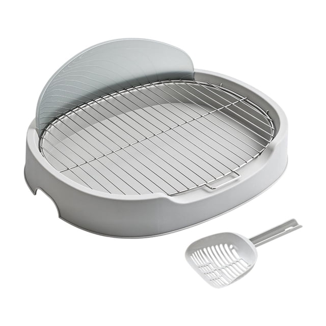Perros inodoro para perros bandeja para ir al baño esquina de entrenamiento desmontable para gato de cachorro perros pequeños 15 mm