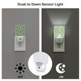 thumbnail image 3 of Cauagu Avocado Sleeping Print LED Nightlight,0.5W Night Lights Plug into Wall 1 Pack with Dusk-to-Dawn Light Sensor Soft Glow Lamp for Bathroom Adult Hallway-US, 3 of 7