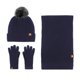 thumbnail image 1 of Gorro a prueba de viento para adultos, ciclismo, esquí, gorro de punto, bufanda, conjuntos de mascarilla, gorro de punto cálido, bufanda para mujer, 1 of 2
