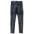 thumbnail image 2 of GFTD LA Los Angeles Men's Skinny Fit Jeans Earth Distressed Rip & Repair Denim (29, Vintage Wash), 2 of 4