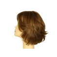 thumbnail image 2 of European Human Hair Freeda Wig Dorothy Light Brown With Highlights Skin Top Size S Pre-Cut, 2 of 5