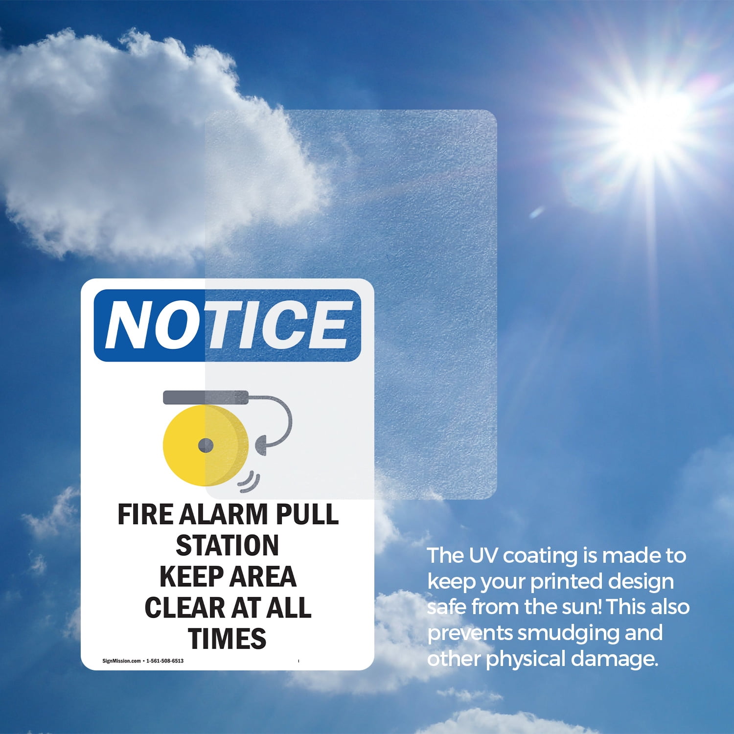 Fire Alarm Pull Station Sign