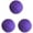 Purple, variant on Tennis Balls, 3 Pack Practice Tennis Balls for Beginners, Training Playing Tennis Balls for Pet Dogs