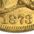thumbnail image 4 of 1873-S $20 Liberty Gold Double Eagle Open 3 AU-53 NGC, 4 of 4