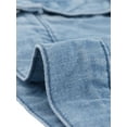 thumbnail image 5 of MODA NOVA Juniors Plus Size Layered Drawstring Hood Denim Jacket Sky Blue 3X, 5 of 6