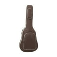 thumbnail image 1 of Bolsa para guitarra de 40 y 41 pulgadas, funda de tela Oxford, a prueba de polvo y con asa. Marrón, 1 of 9