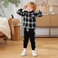 thumbnail image 3 of LOVEBAY Newborn Baby Boy Clothes Toddler Sweatshirt Hoodies Pullover Infant Clothes Pants Set Xmas Outfits, 3 of 9