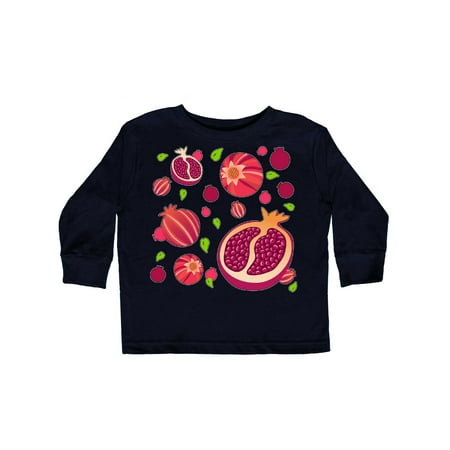 

Inktastic Pomegranate Fruit Party Gift Toddler Boy or Toddler Girl Long Sleeve T-Shirt