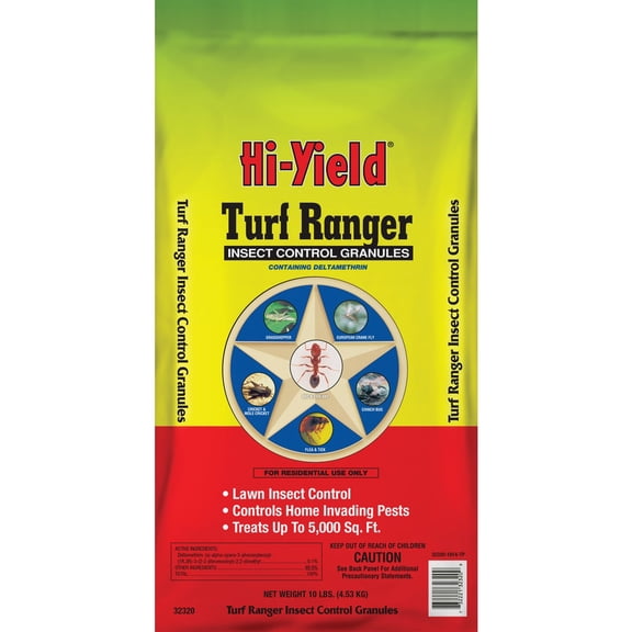 Voluntary Purchasing Groups Turf Ranger II Insect Killer Lawn Granule - Ready to Use - 10 Lb — Residential Use, Standard Application
