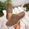 thumbnail image 5 of Dakaela Clogs for Women Comfortable Slip on Mules Shoes Arch Support Closed Toe Sandals Backless Summer Casual Walking Slides Brown 6, 5 of 9