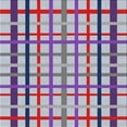 thumbnail image 1 of Ahgly Company Indoor Square Patterned Purple Novelty Area Rugs, 8' Square, 1 of 6