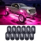 thumbnail image 1 of Luces LED tipo rock para camiones Honalia, 12 cápsulas RGB con APP Music, 1 of 6