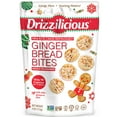 thumbnail image 4 of Drizzilicious Mini Rice Cakes, Gingerbread Christmas Candy Rice Cake Gluten Free Snacks, Rice Crisps 2-Pack, 4 of 6