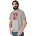 thumbnail image 4 of Third Wheel Funny Sarcastic Dating Plus Size Crewneck Graphic Tee Shirt Brisco Brands 2X, 4 of 5
