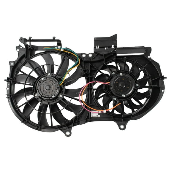 Radiator Dual Cooling Fan & Motor Assembly for 02-05 Audi A4 3.0L RFA83371