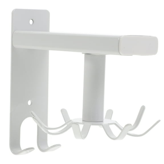 FRCOLOR  Rotatable Hanger Kitchen Hook Cutlery Organizer Utensil Hangers White