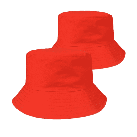 TELOLY Sun Hat Sun Protection Large Brim Hat Bucket Hats for Woman Casual and Simple for All Seasons Sun Hats for Women,Red