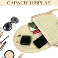 thumbnail image 4 of AOUNQ Straw Purses and Handbags for Women Woven Clutch Purse Summer Beach Crossbody Shoulder Bag, 4 of 6