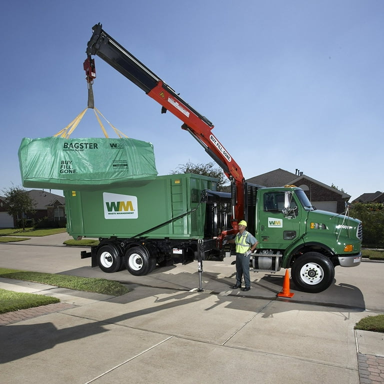 Bagster Dumpster In A Bag Green